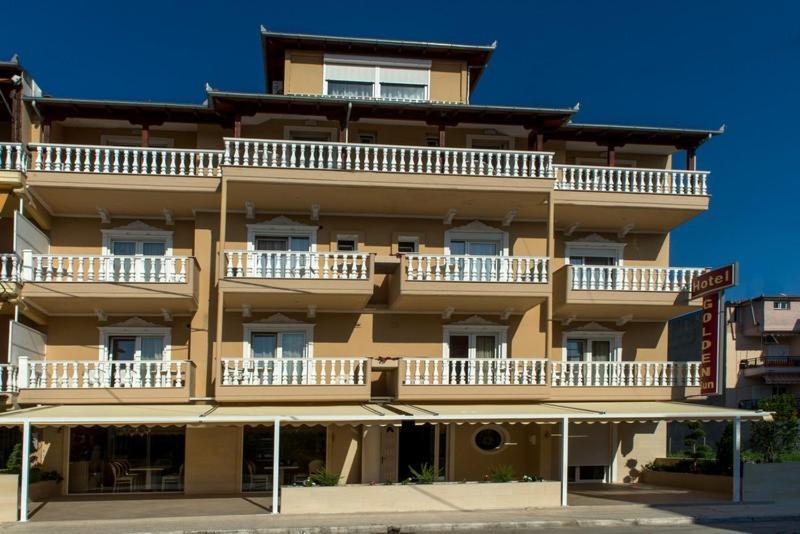 Apartmán Golden Sun Paralía Exteriér fotografie